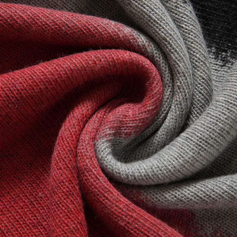 Осенне зимние женские шерстяные платья свитеры в европейском стиле с принтом