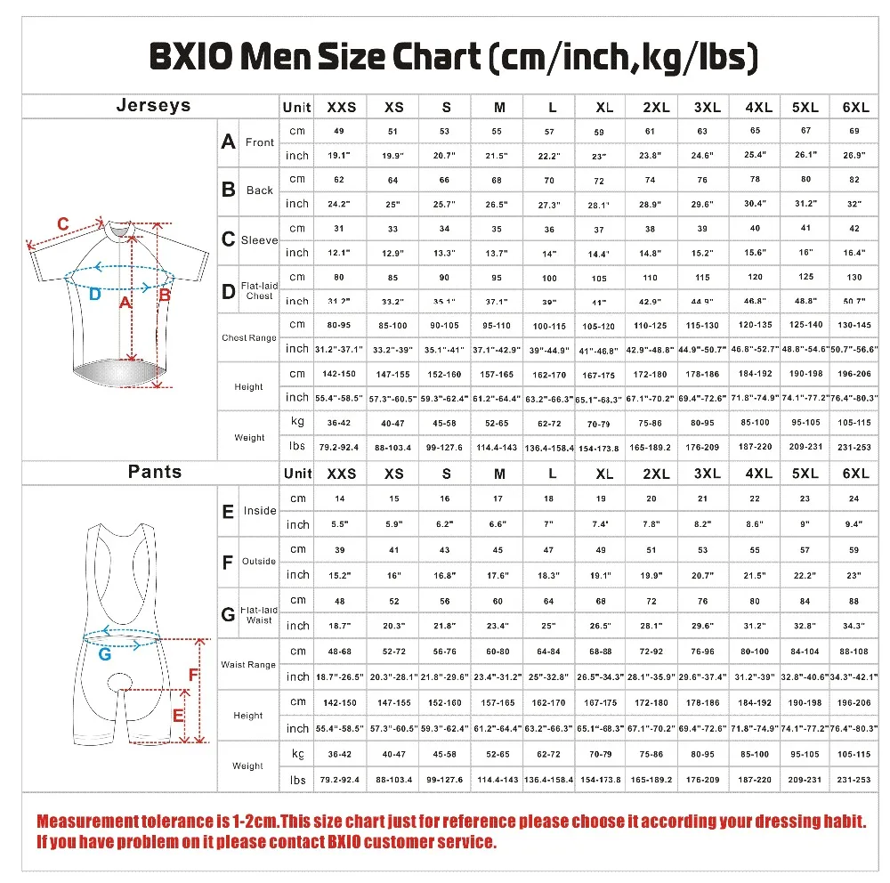 Bxio Велоспорт Наборы Колумбия открытый Для мужчин Цикл Майки Рубашка с короткими