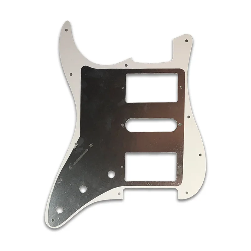 Качественная электрическая гитара Pickguard с 11 отверстиями, пластина с царапинами HSH PAF, катушка хамбакера для США \ Мехико Fd, гитара Stratocaster, запчасти