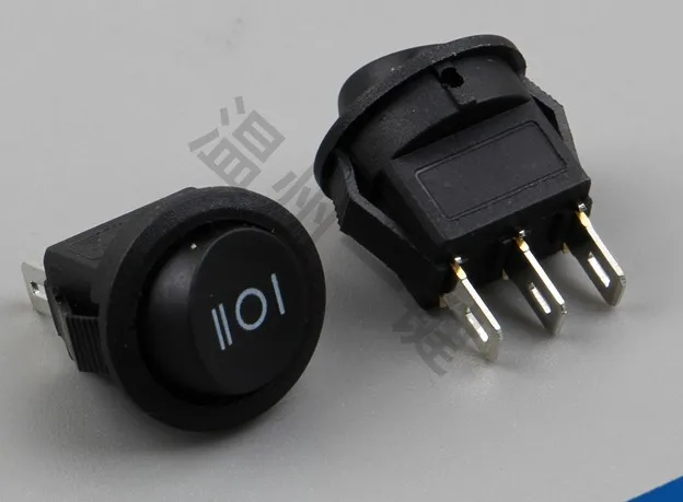 

100pct/лот открытое отверстие 15 мм три фута три шестерни KCD1-204-3P переключатель лодки выключатель питания лампы