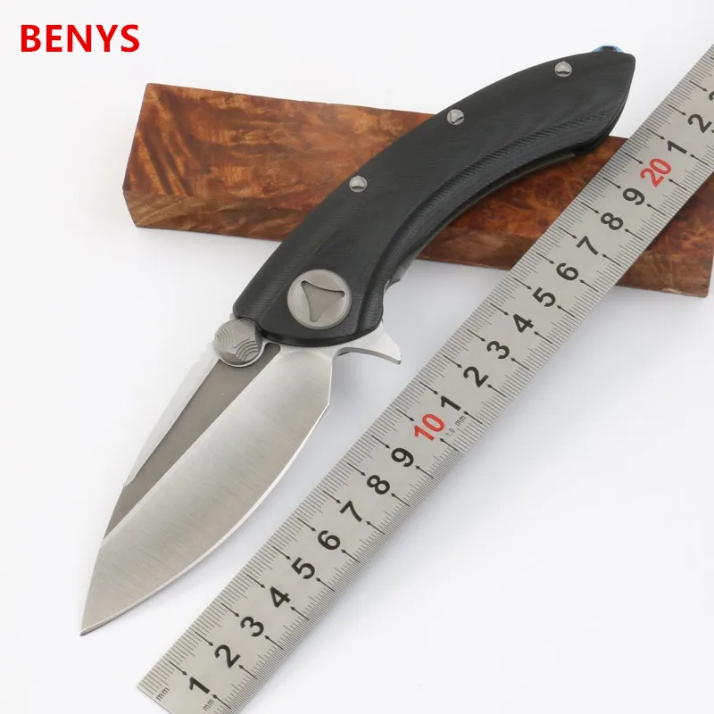Складной нож BENYS Whale Shark D2 титановый G10 с ручкой уличный карманный для кемпинга