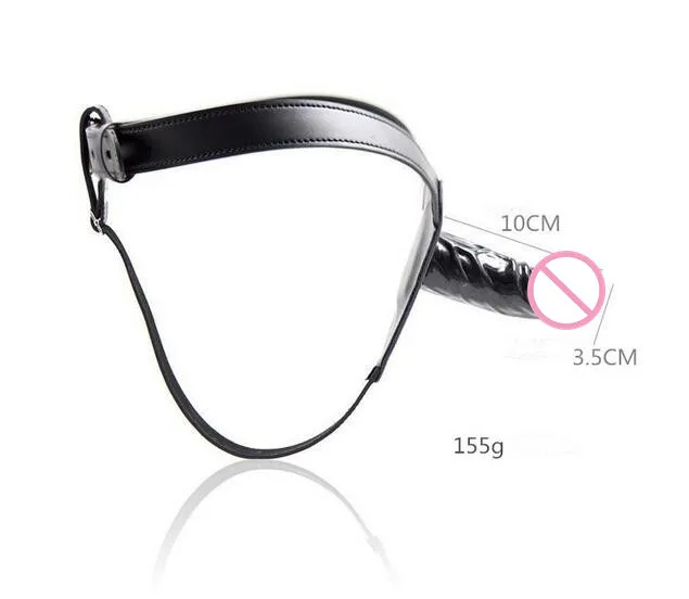 Ремешок на фаллоимитатор реалистичный пенис Женский мягкий страпон черный гей