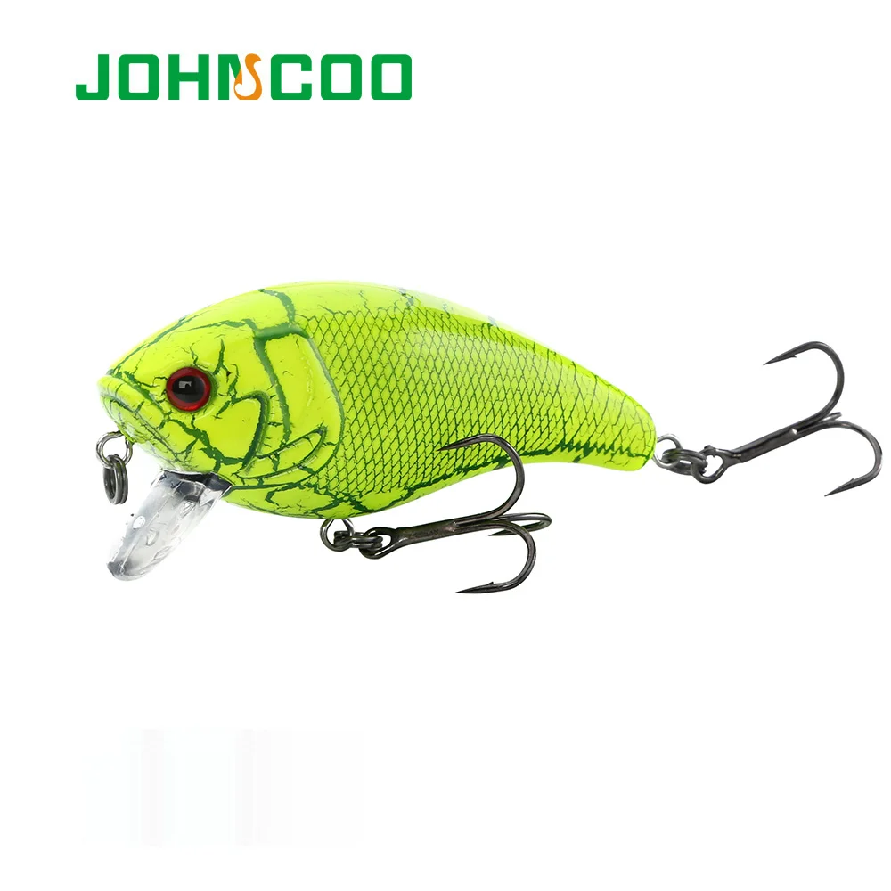 JOHNCOO 70 мм 17 5 г Crankbait рыболовная приманка искусственная жесткая рукоятка для ловли