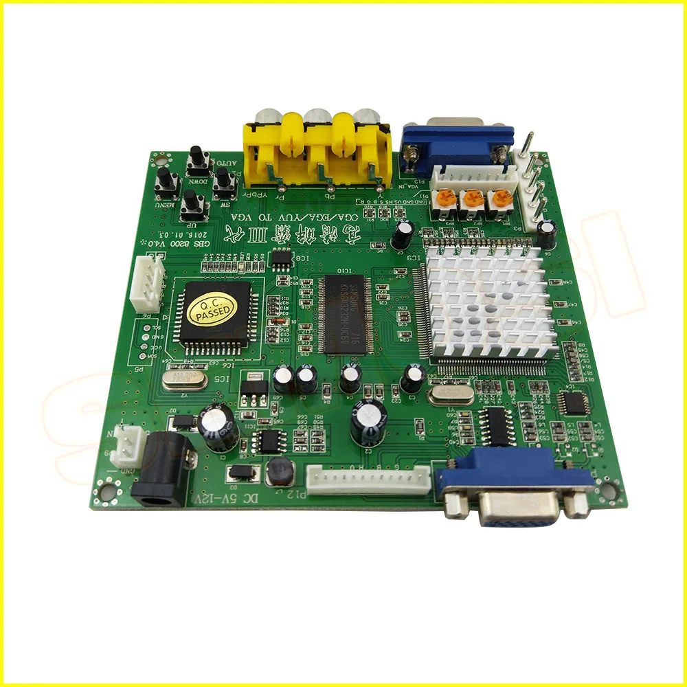 CGA в VGA конвертер CGA/EGA/YUV/RGB HD видео плата 1 выход Аркада Jamma игровой монитор к ЖК GBS