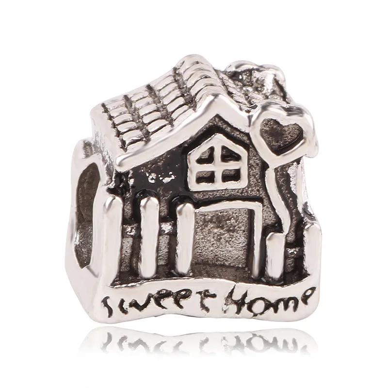 K127 Dodocharms Fit Pandora Браслеты ожерелья для женщин вечерние DIY простой стиль цветы сердца вино стекло хрустальные звезды бусины Char - Цвет: K127