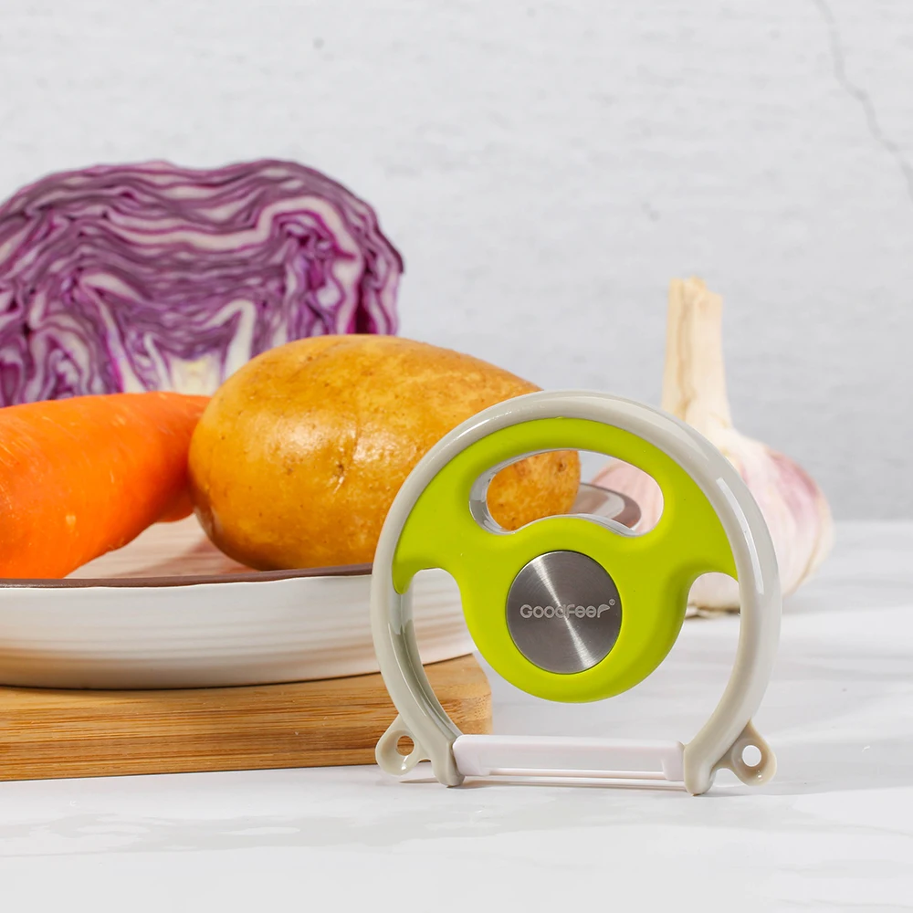 Goodfeer pp Материал C форма фрукты нож и овощной Картофелечистка Slicer Пособия по