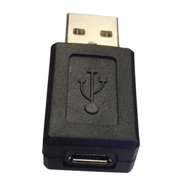 MYLB штыревое соединение USB A-разъем Micro переходник с внутренней резьбой (черный) |
