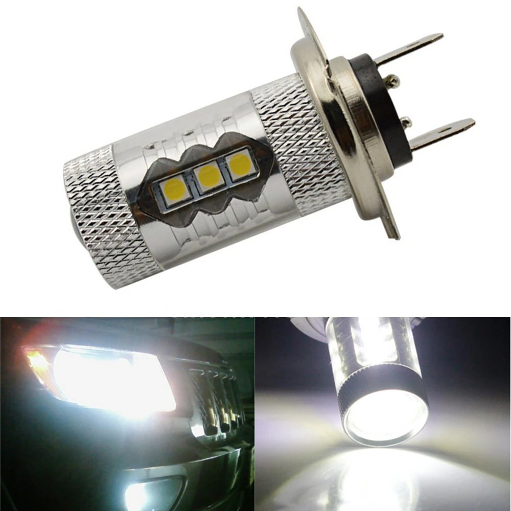 1 шт. супер яркий H7 Туман дальнего света для вождения ходовые огни светодио дный