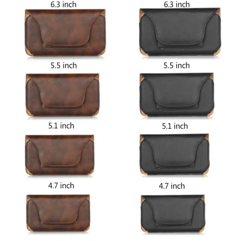 Waist Bag for Huawei P20 V10 MATE 10 Phone Cover Double Belt Clip Case Xiaomi Redmi S2 6x Universal Holsters | Мобильные телефоны и