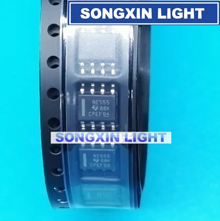 10 шт. NE555DR NE555D NE555 IC 555 SOP SMD чип SOP-8 новый оригинальный | Электронные компоненты и