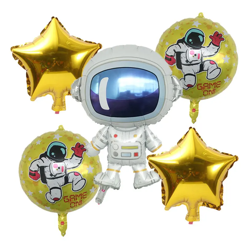 5 шт./лот 80*59 см астронавт воздушный шар Foill Star Wars набор воздушных шаров Детские