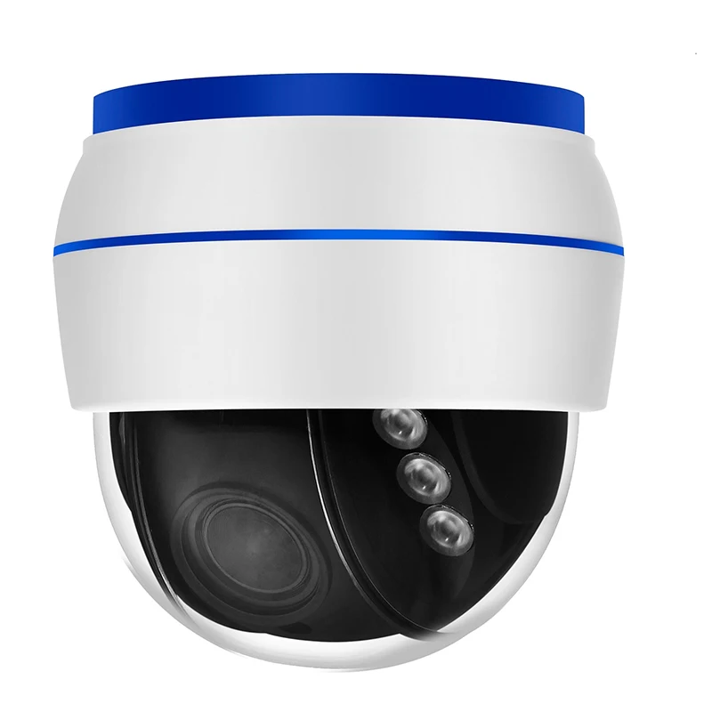 1080P 960P домашняя WiFi PTZ IP купольная камера 5x Zoom Беспроводная видеонаблюдения CCTV