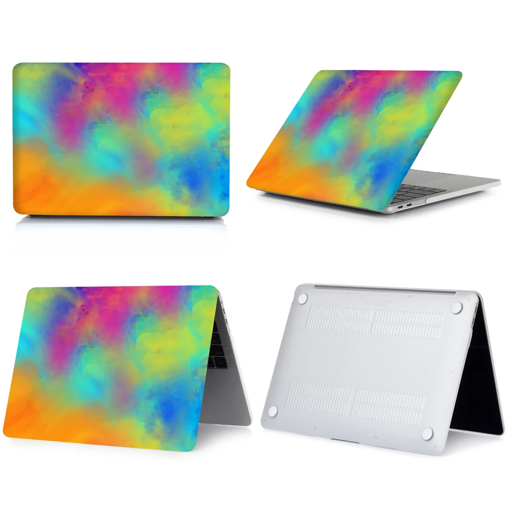 Чехол для ноутбука Macbook Air 13 Pro Retina 11 12 15 3 сенсорная панель mac book Touch ID A1932 2018 + чехол