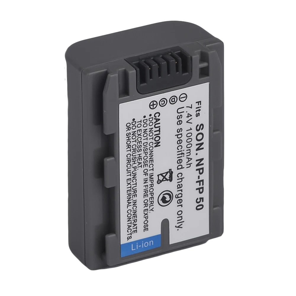 2X NP FP50 аккумулятор NPFP50 для видеокамеры Sony Handycam DCR DVD205E|battery for sony|battery forbattery battery |