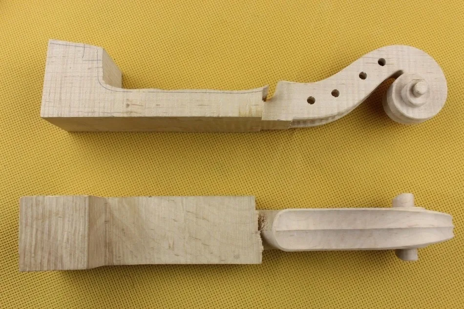 1 шт. Новинка Высокое качество ручной работы клен белая скрипка Шея 4/4 части