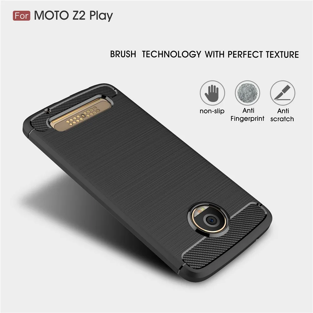Чехол для телефона Motorola Moto Z2 Play xt1710 Мягкий Силиконовый прочный защитный чехол
