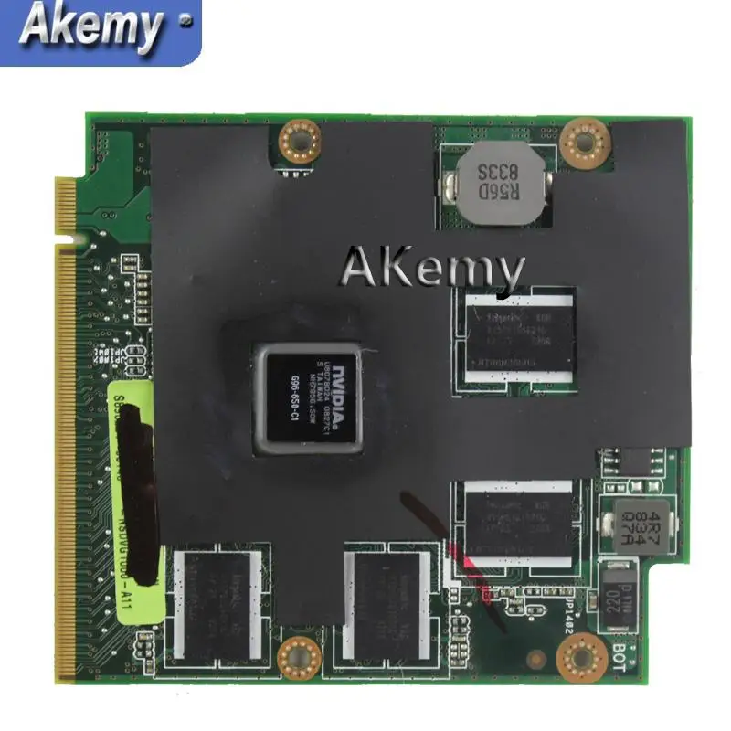 Akemy 9650 м GT 9650MGT G96-650-C1 1024MB MXM-II vga карты для ASUS X83V N80V M50V M70V X57V F8V A8S F8S N80V ноутбук