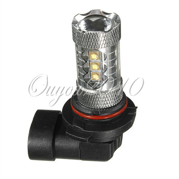Автомобильная лампа 80 Вт 16 SMD LED HB4 9006 чисто белая ходовые огни противотуманные