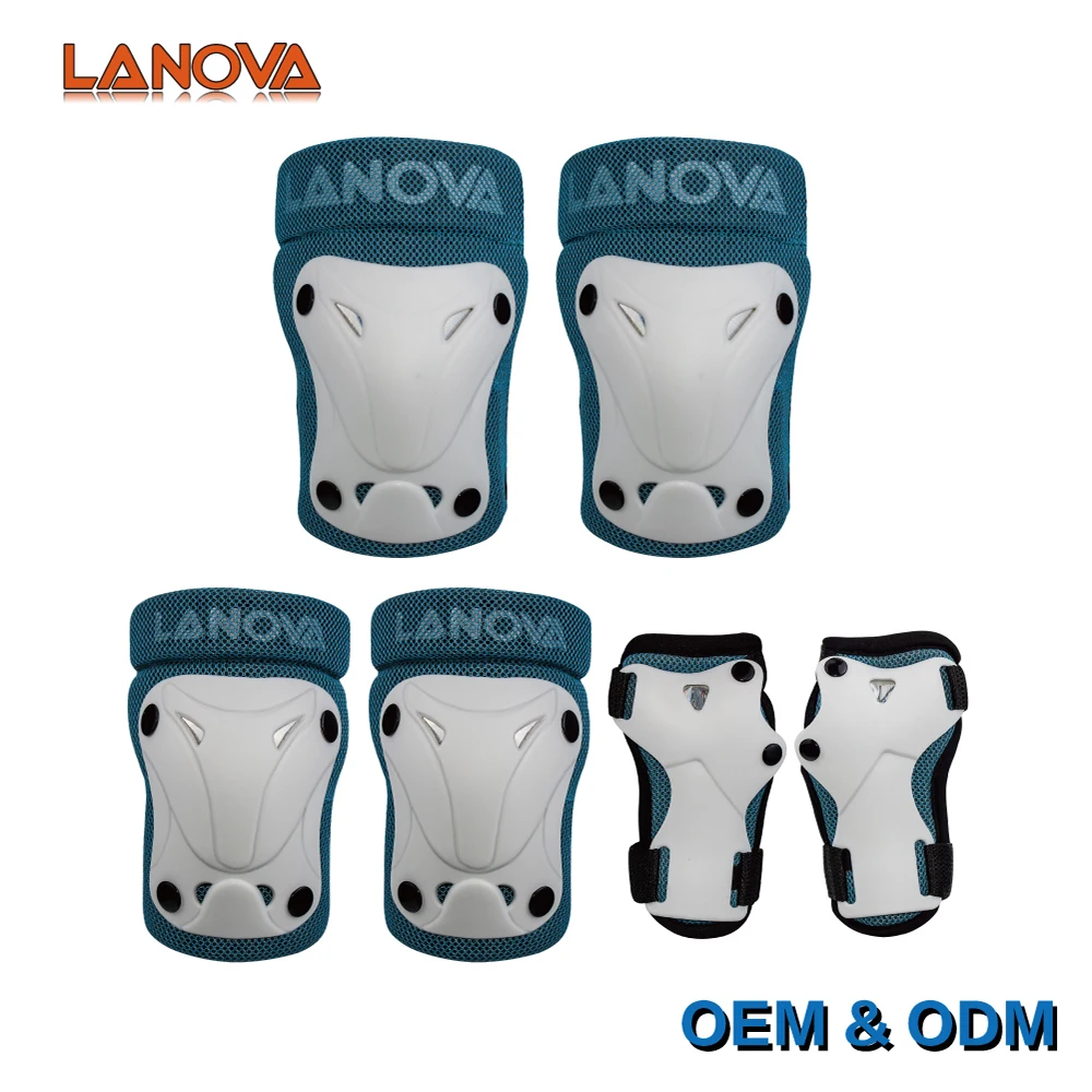 LANOVA Детский Регулируемый защитный комплект для катания на коньках и катании