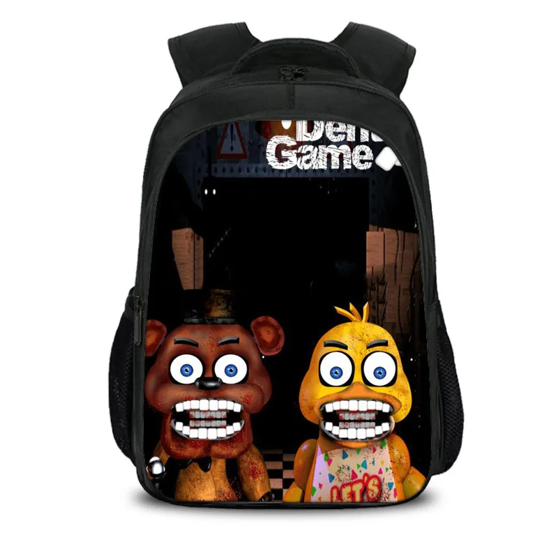 Детские рюкзаки с аниме Five Nights At Freddys школьные сумки для мальчиков и
