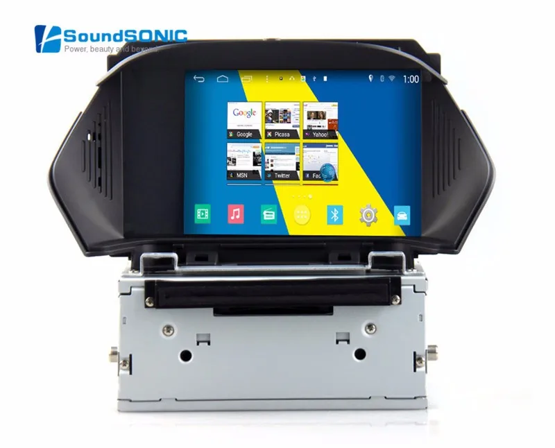 Андроид 4.4 Автомультимедиа для Ford Kuga Escape 2013 2014 2015 2016 Радио DVD GPS Навигация Sat Navi Аудио Видео S160 Система включена.