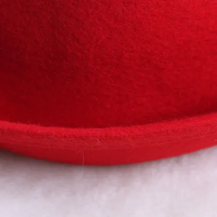 Детские шапки 9 цветов фетровые в винтажном стиле для девочек|chapeau feutre|fedora hathat vintage