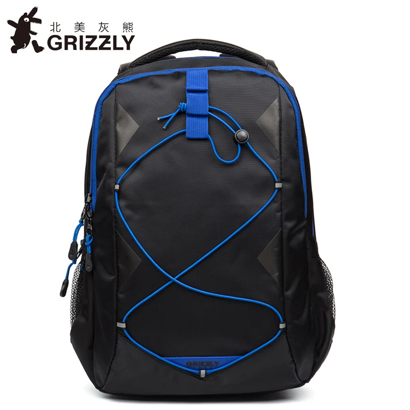 Мужские рюкзаки GRIZZLY, многофункциональная сумка Mochila с большой вместительностью, походные сумки, походная сумка для мальчика-подростка - Цвет: RU-808-2-1