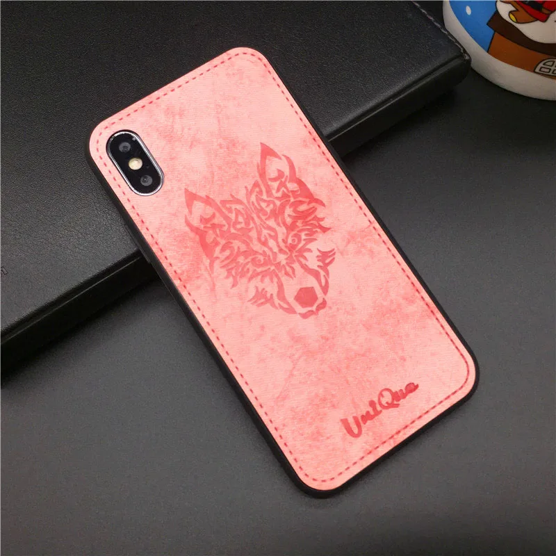 Роскошный тканевый чехол для телефона s, для iphone 7 Plus, 8, 6, 6S Plus, Marvel, Мстители, чехол, супергерой, голова волка, чехол для iphone X, XS, Max, XR