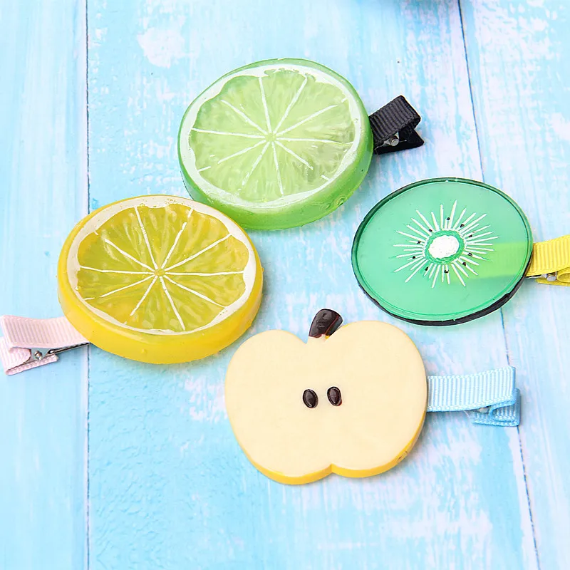 10 шт. плоский задник из смолы кабошон фруктовый ломтик украшения DIY аксессуары