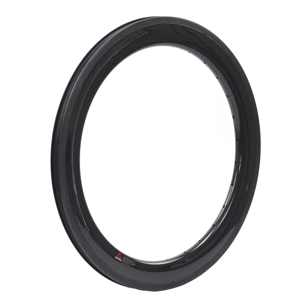 1pcs 20H glossy SILVEROCK 2" 1 1/8 451 карбоновая оправа для складного лежачего велосипеда Minivelo BMX 50 мм 20H 24H 28H детские велосипедные диски матовая глянцевая - Цвет: 1pcs 20H glossy