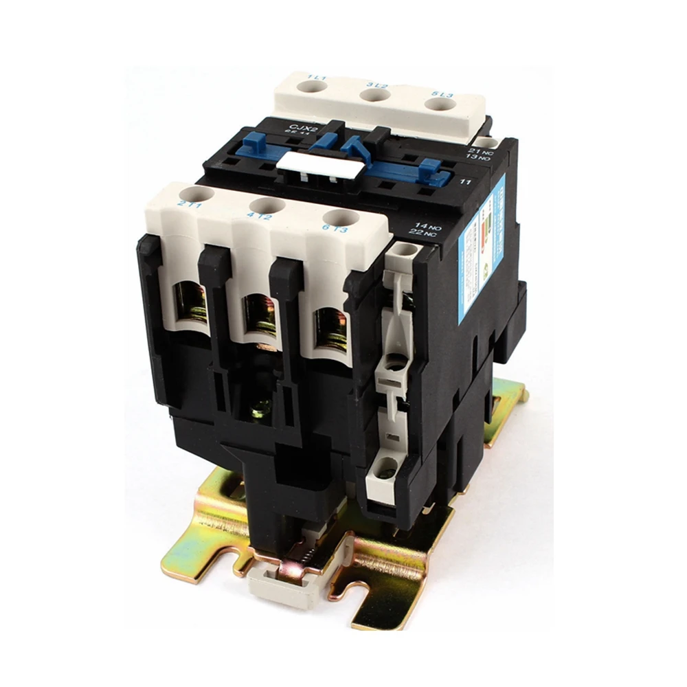 Контактор двигателя переменного тока 3 фазы P 1NO 1NC 65A 63А Номинальный ток 24 в 36 В 220 380