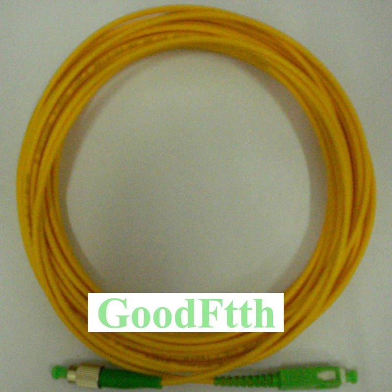 LSZH Patch Cord SC/APC-FC/APC Single Mode SM G652D Simplex GoodFtth  20-50m