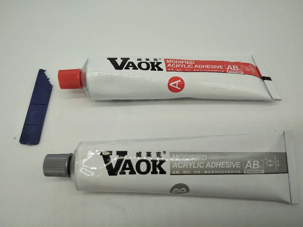A224 высокое качество двухкомпонентный модифицированный акрилатный клей AB