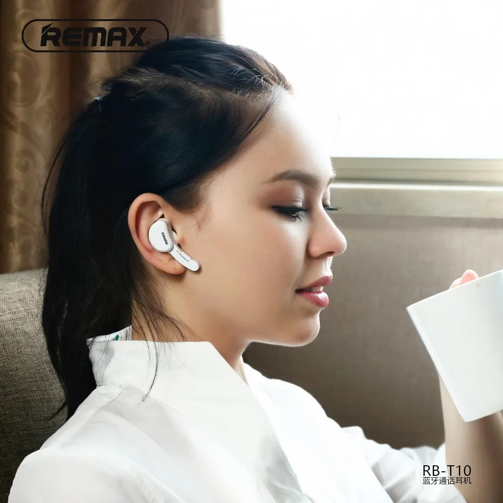 Мини Стиль 1 шт. в ухо V4.1 беспроводные Bluetooth наушники remax T10 наушники для телефона Handfree для смартфона