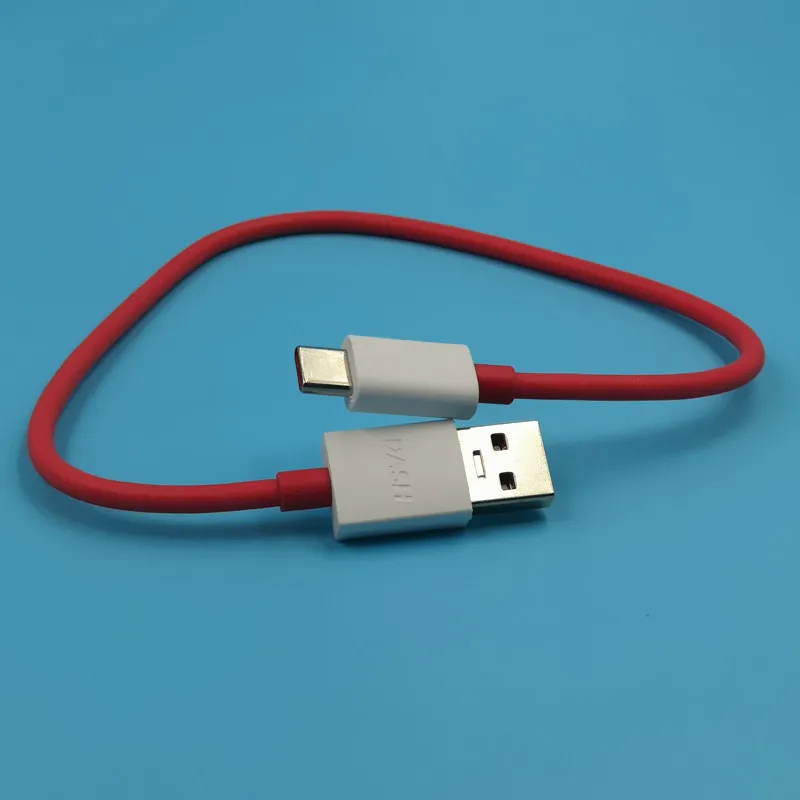Оригинальный кабель для синхронизации данных Oneplus 6 T 35 см 4A USB 3 1 Type C быстрая