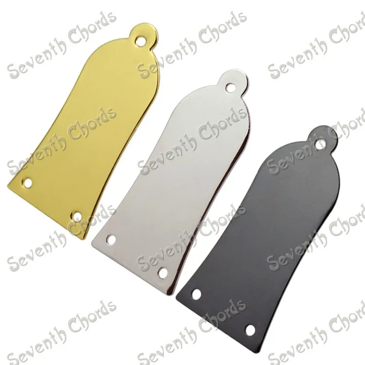 2 Pcs Acoustic Electric Bass Guitar 3 hole Metal Truss Rod Cover Plate - Chrome Black Golden For Choose | Спорт и развлечения