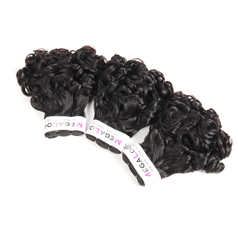 Бразильские Фунми розы пучки кудрявых волос 3 шт нарутал цвет Remy человеческих