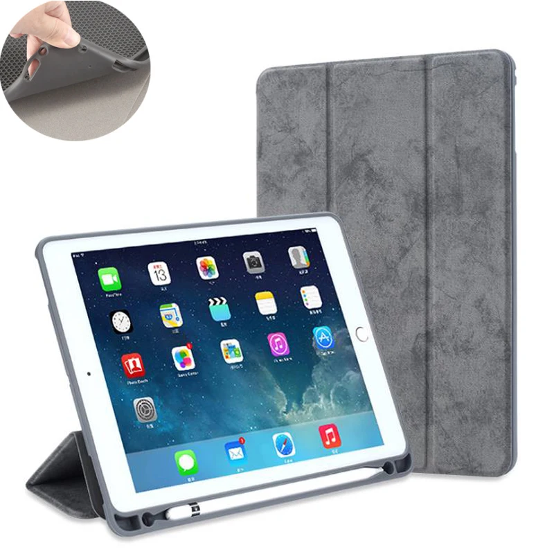 SUREHIN хороший футляр для карандашей iPad air 10 5 3 чехол Мягкая задняя крышка смарт