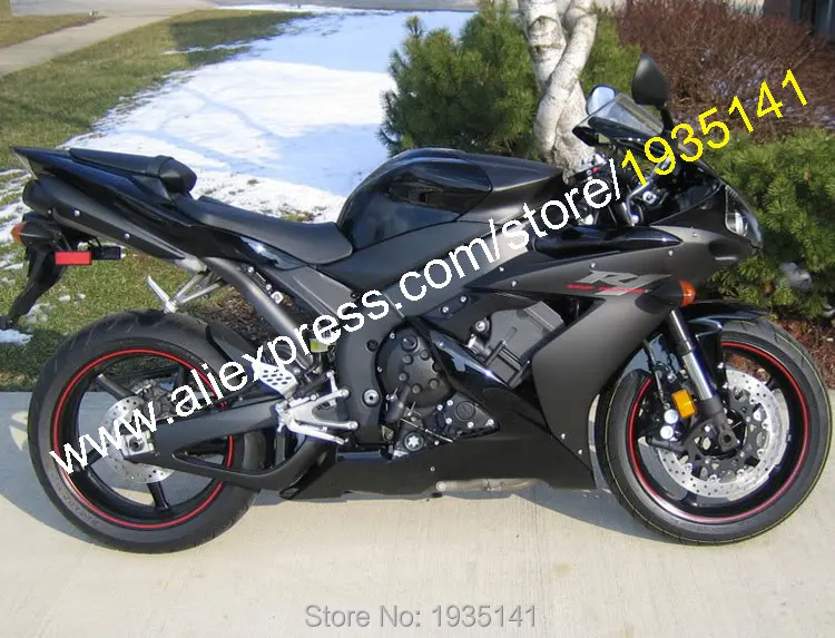 Для Yamaha YZF R1 2004 2005 2006 YZF1000 04 05 06 YZFR1 глянцевый черный матовый обтекатель мотоцикла