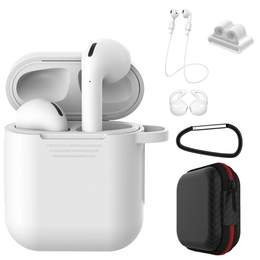 6 в 1 водонепроницаемый силиконовый мягкий защитный чехол Bluetooth кожухи головных