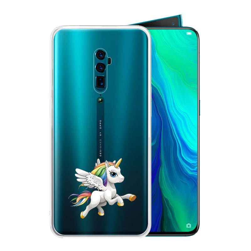 Soft Silicone Clear TPU Case for OPPO Reno 10x zoom Reno2 F 2 Z R17 R15 R11 Plus 9S R15X Ace K5 K3 K1 Cover | Мобильные телефоны и