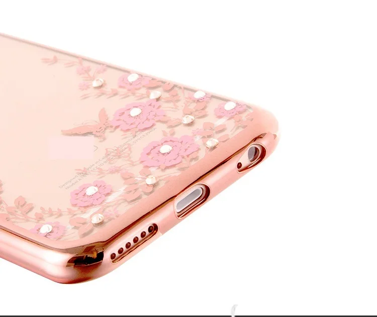 Чехол для Apple iPhone 11 Pro Max X XS XR 5 5s SE 6 6S 7 8 Plus чехол с блестящими бриллиантами мягкий из