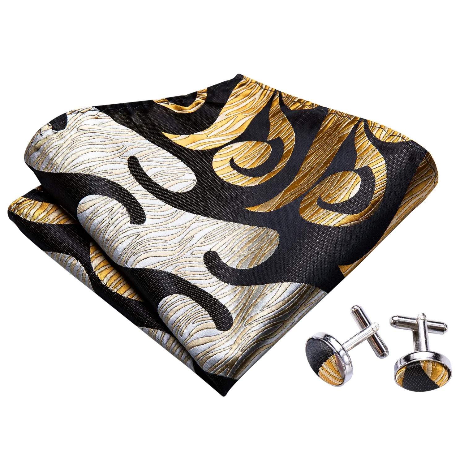 Мужские галстуки-бабочки самодельные для мужчин шелковые золотые запонки с