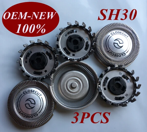 Сменная головка SH30 3 шт. лезвие для бритвы philips SH50 S5010 S5008 S5571 S5570 S5560 S5380 S5370 S5230