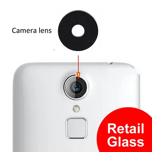 Ymitn 100% Новинка розничная продажа заднее стекло для объектива камеры с клеем ZTE Blade