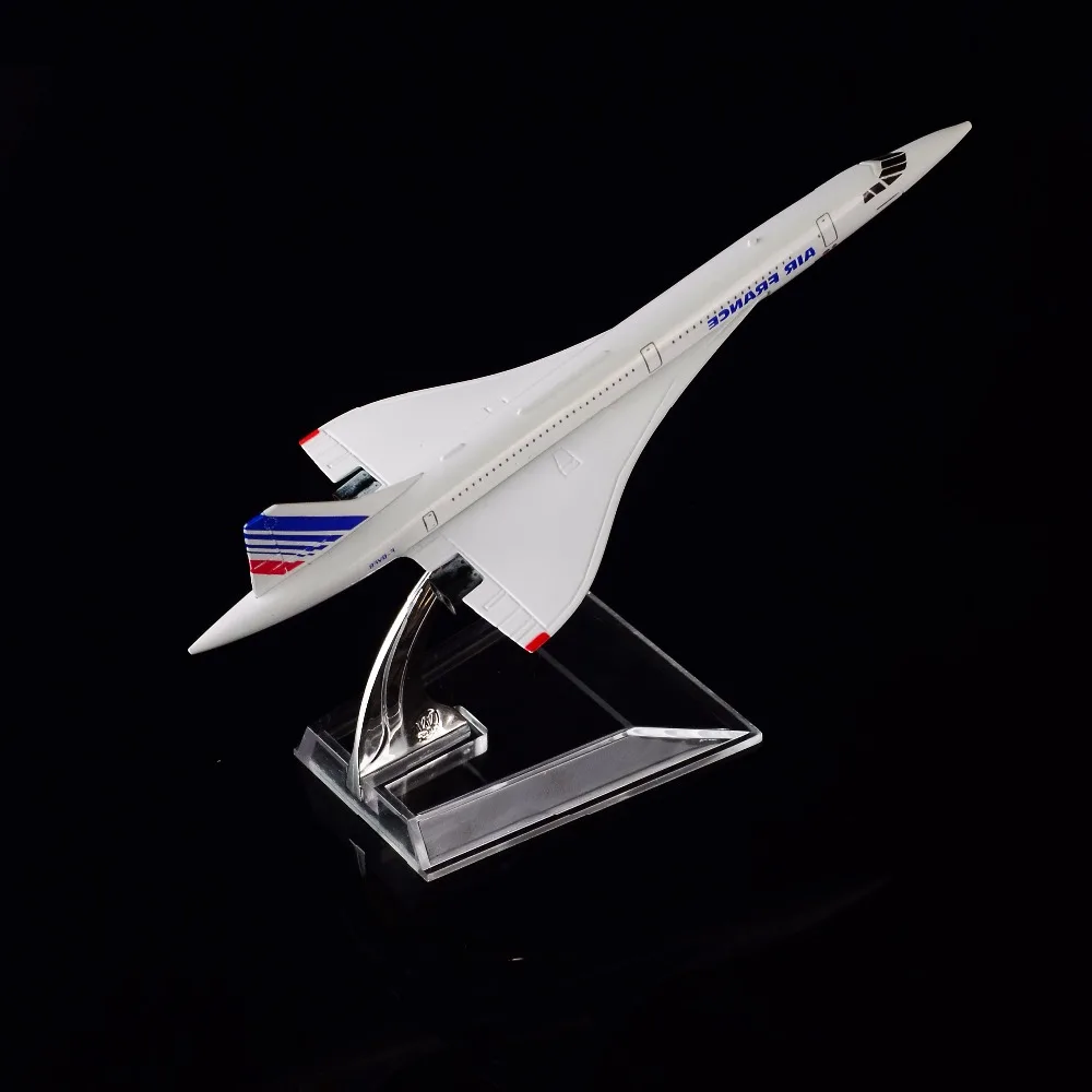 1: 400 16 см Франция Airways F BVFB Concorde металлическая модель самолета украшение офиса