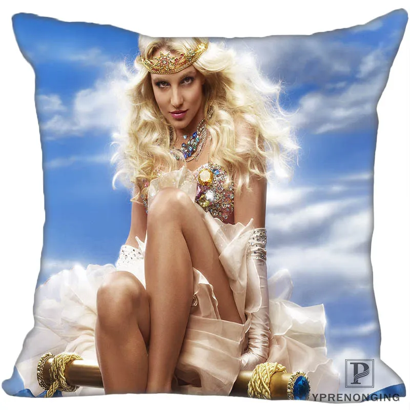 Наволочка на заказ Britney Pretty Girls Спирс квадратная на молнии наволочка 35x35, 40x40,45x45 см(одна сторона) 180522-01-11 - Цвет: Square Pillowcases