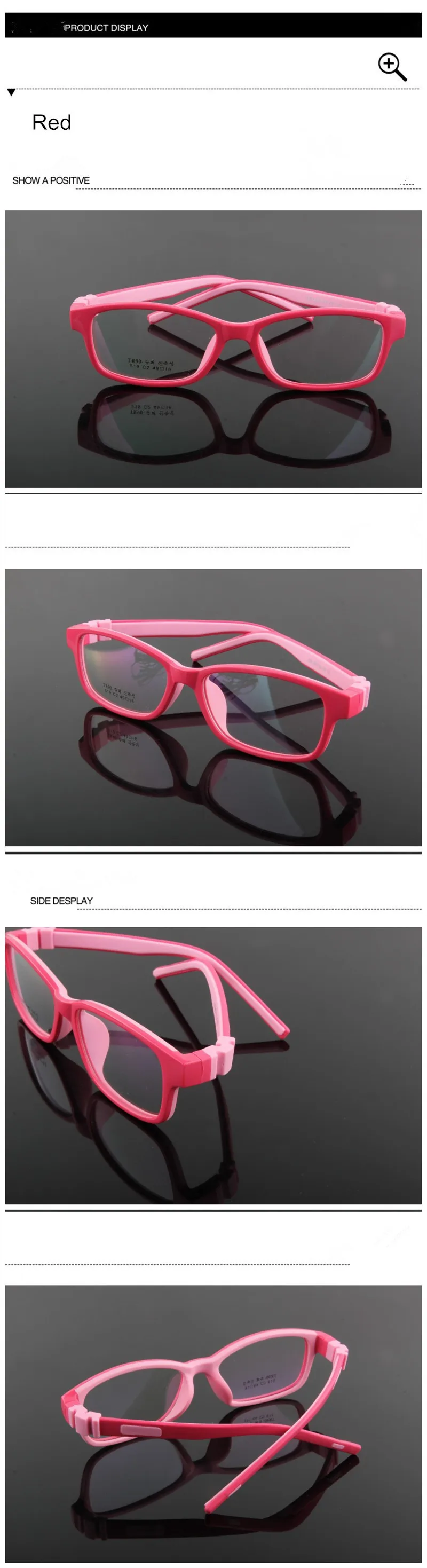 Чашма Качество Силиконовой Резины Кадров Дети Очки Дети Оптические Очки Кадр Девушки Парни Мягкие Очки
