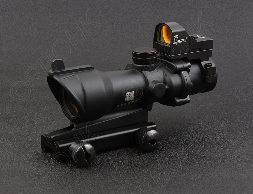 Тактический прицел 4x32 и 1x docter red dot прицел Охота Стрельба M2833 M7830