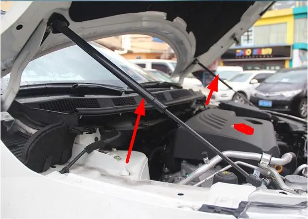 Подходит для NISSAN QASHQAI J11 2016 2017 2018 аксессуары капот автомобиля Газ Шок стойки Лифт